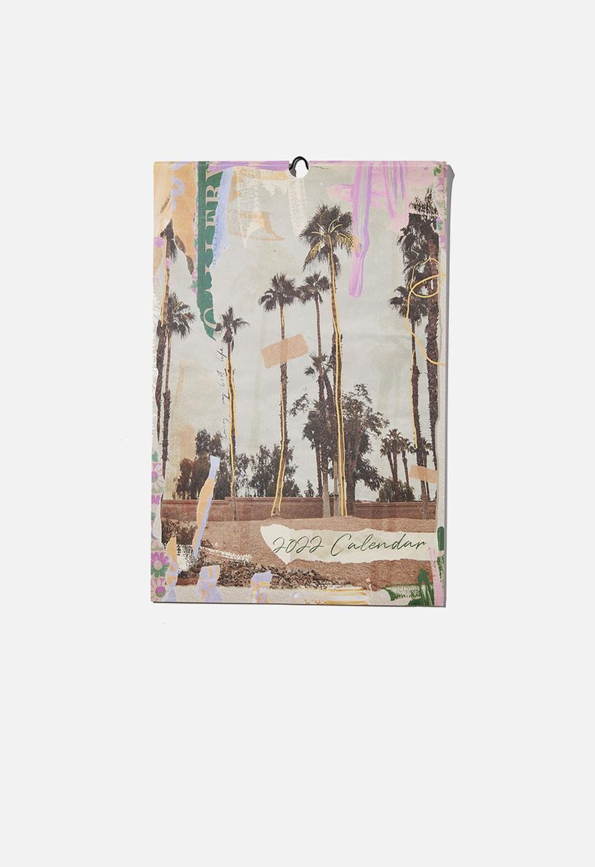Typo - 2022 art series calendar - escapism