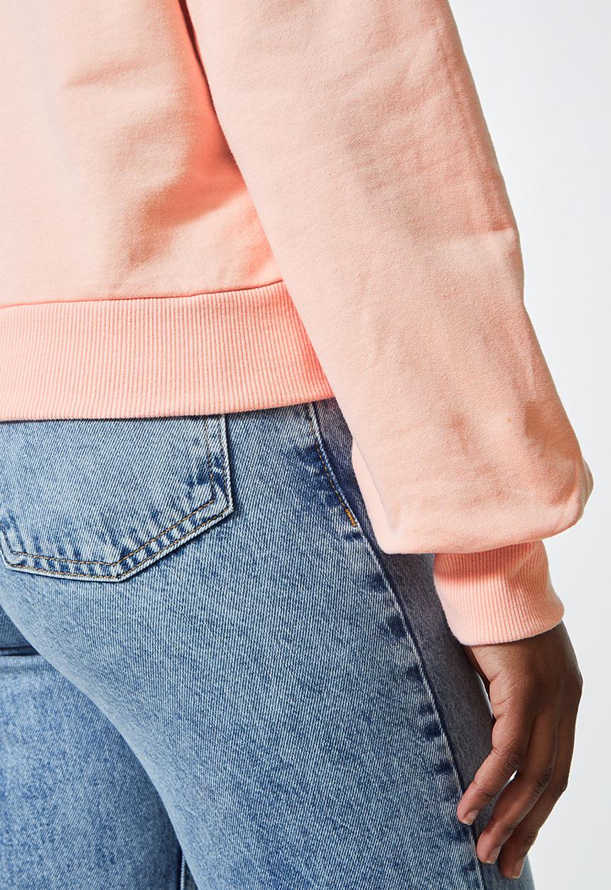 Superbalist - Crop hoodie - peach 