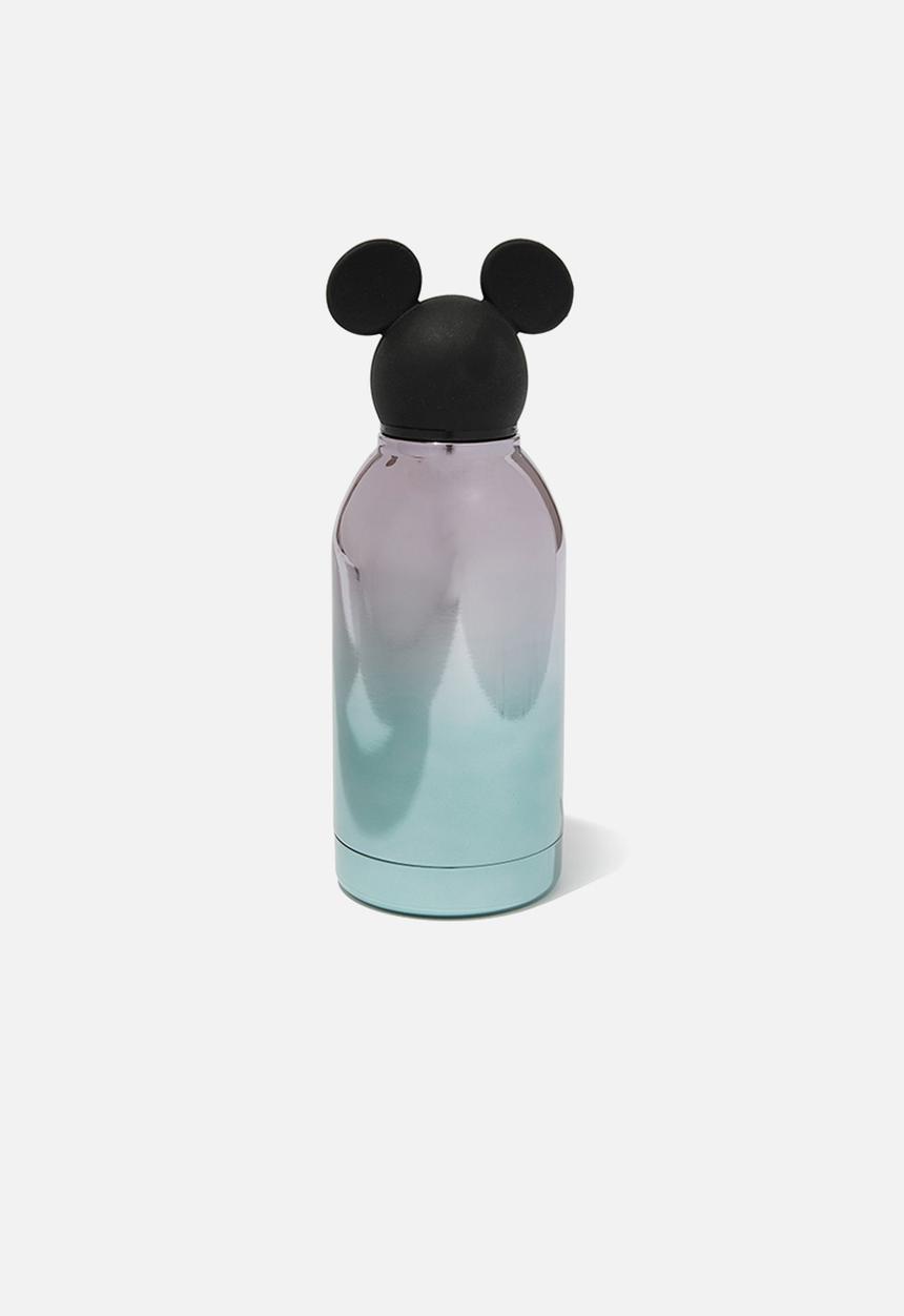 Typo - Premium metal drink bottle 350ml - lcn dis mickey electroplated