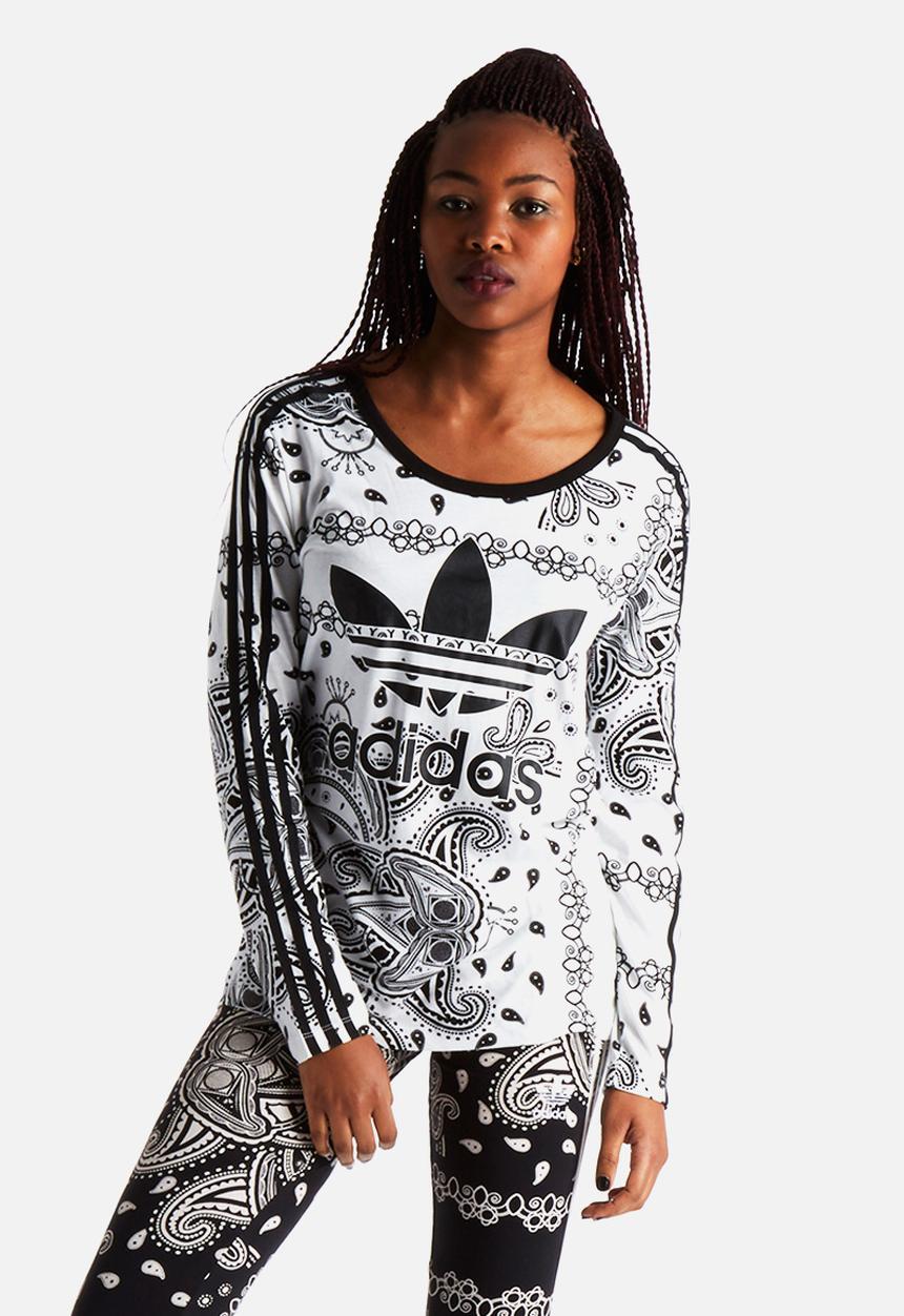 adidas Originals - Paisley Long Sleeve Tee