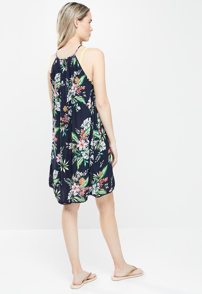 Superdry. - Beach cami dress - navy