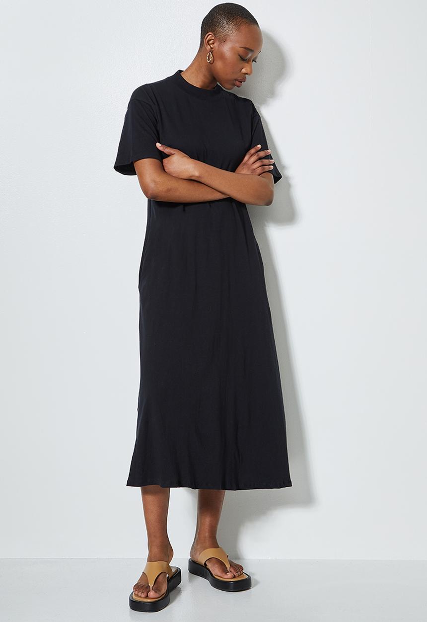 Superbalist - Trapeze T-shirt dress - black