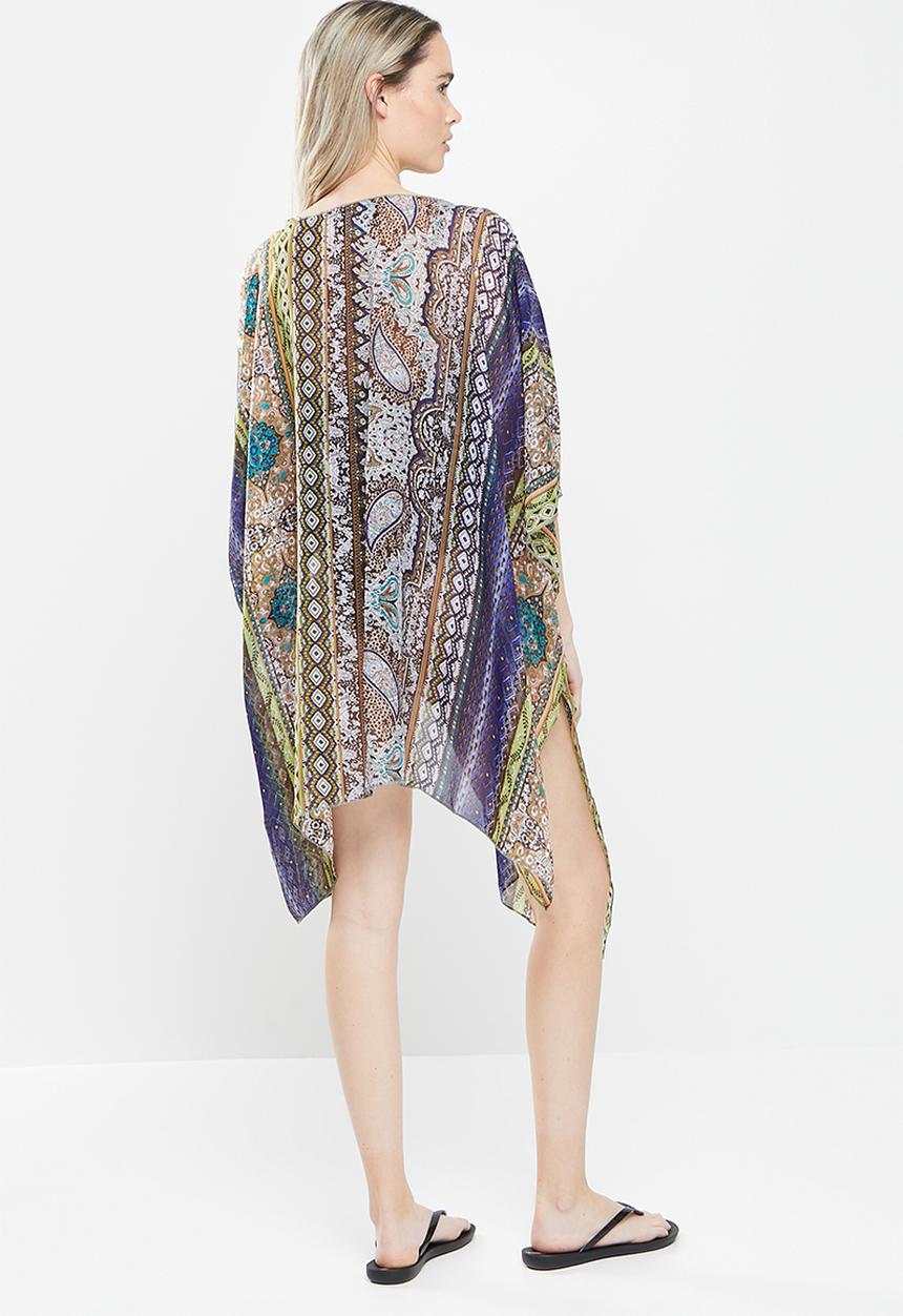 dailyfriday - Batwing kaftan - multi