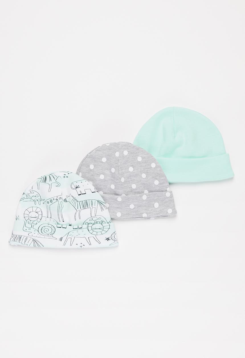Pop Candy - Polka dot beanies - aqua
