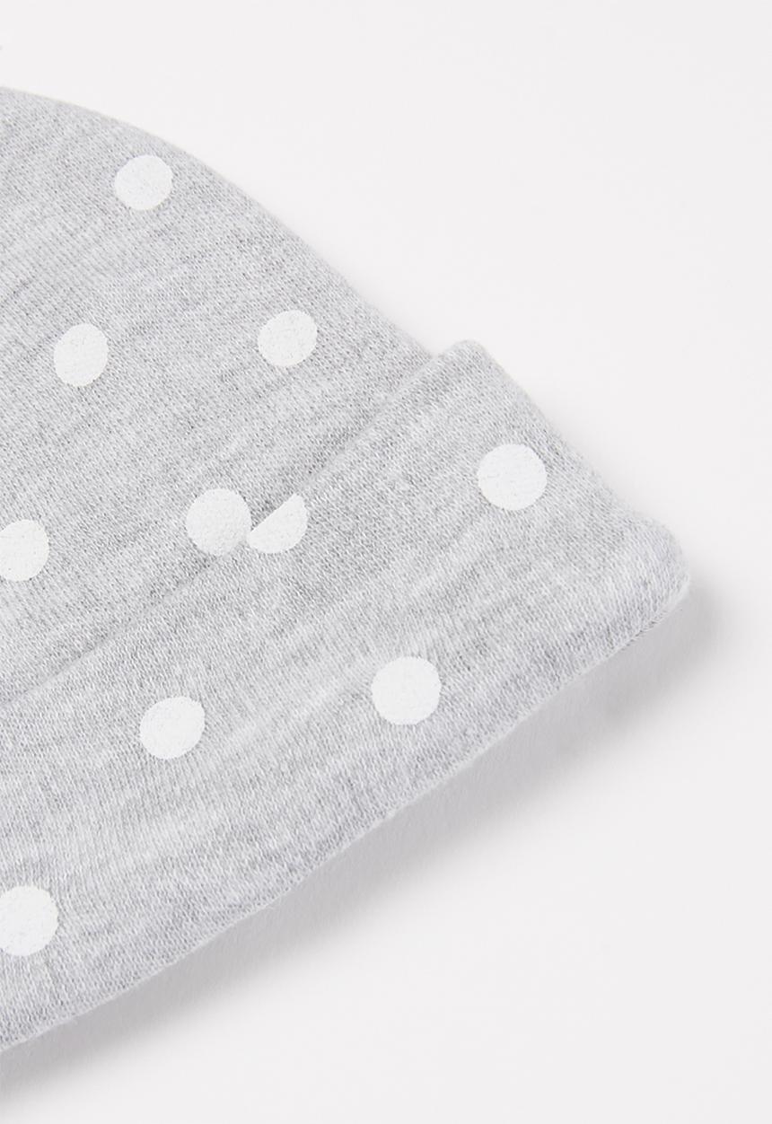 Pop Candy - Polka dot beanies - aqua