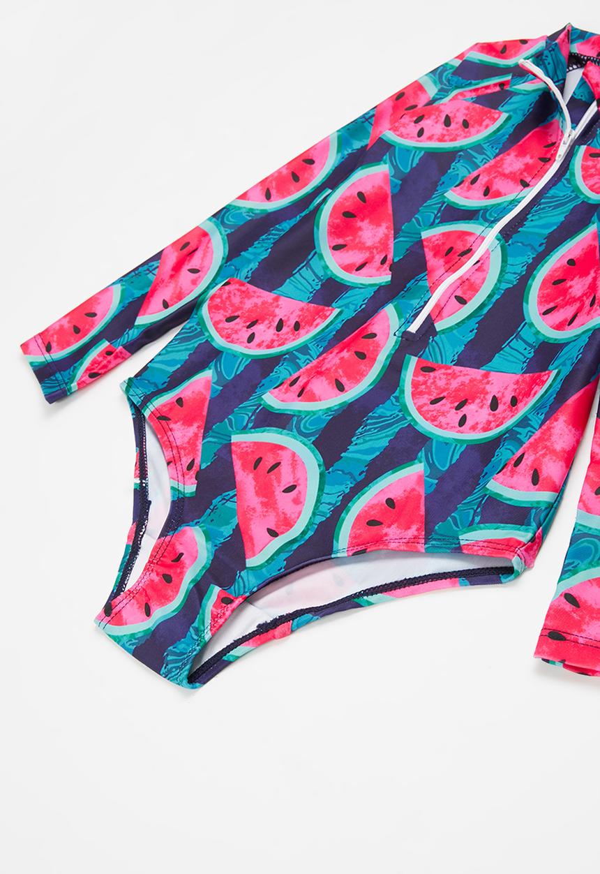 Pop Candy - Swimsuit and cap set - blue