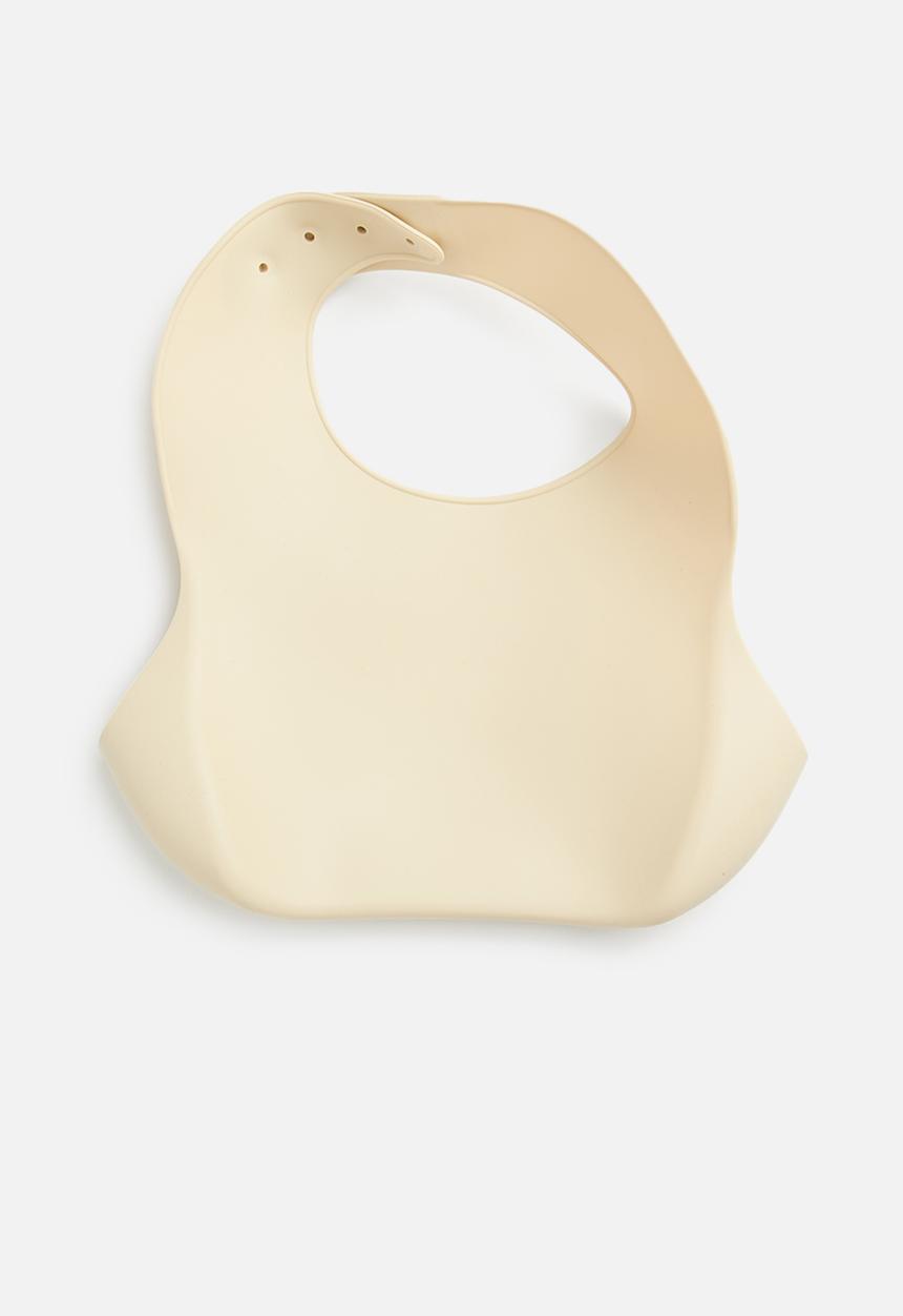 Pop Candy - Silicone bib & bowl - natural