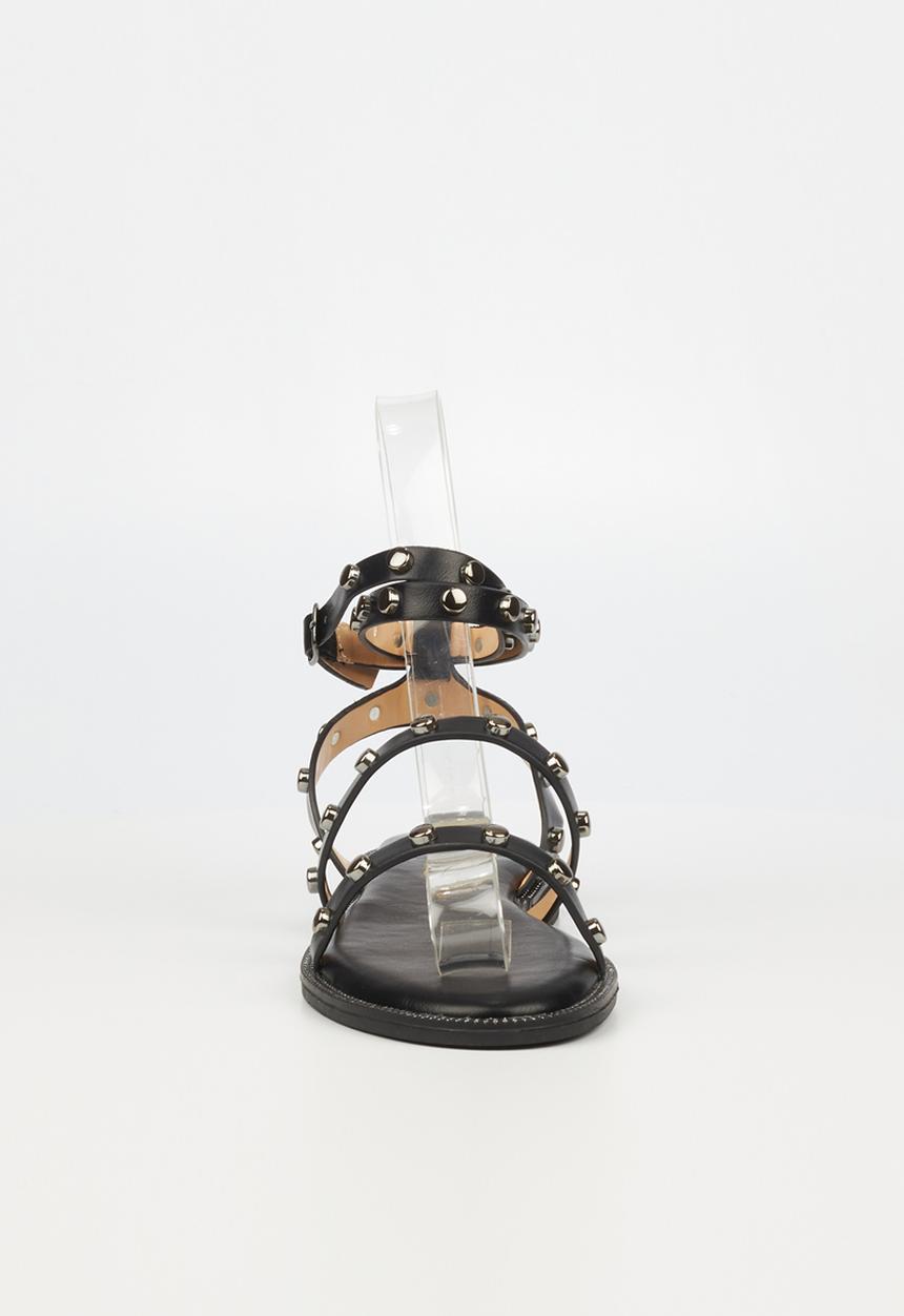 Miss Black - Murano8 sandal - black