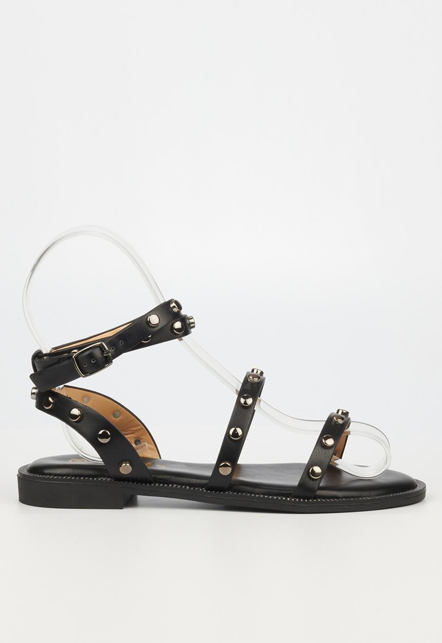 Miss Black - Murano8 sandal - black