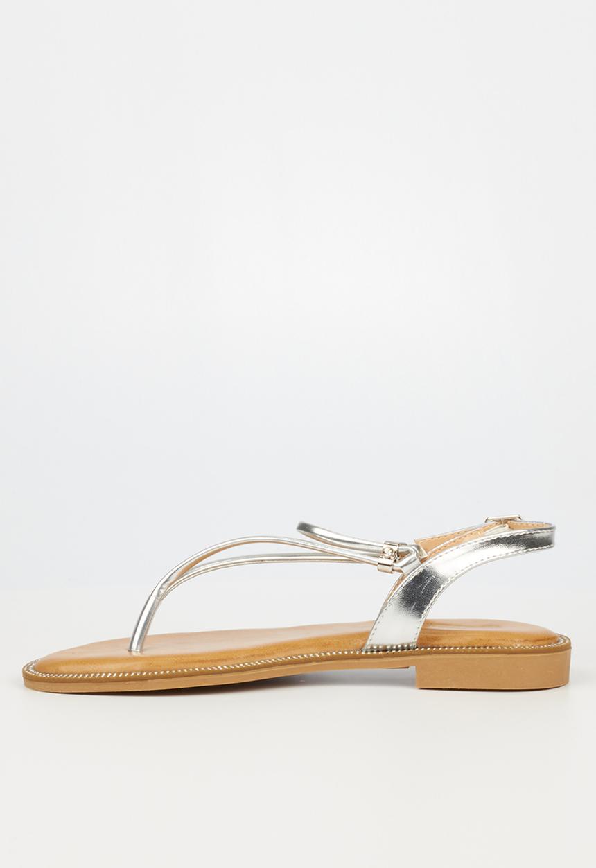 Miss Black - Murano7 sandal - silver