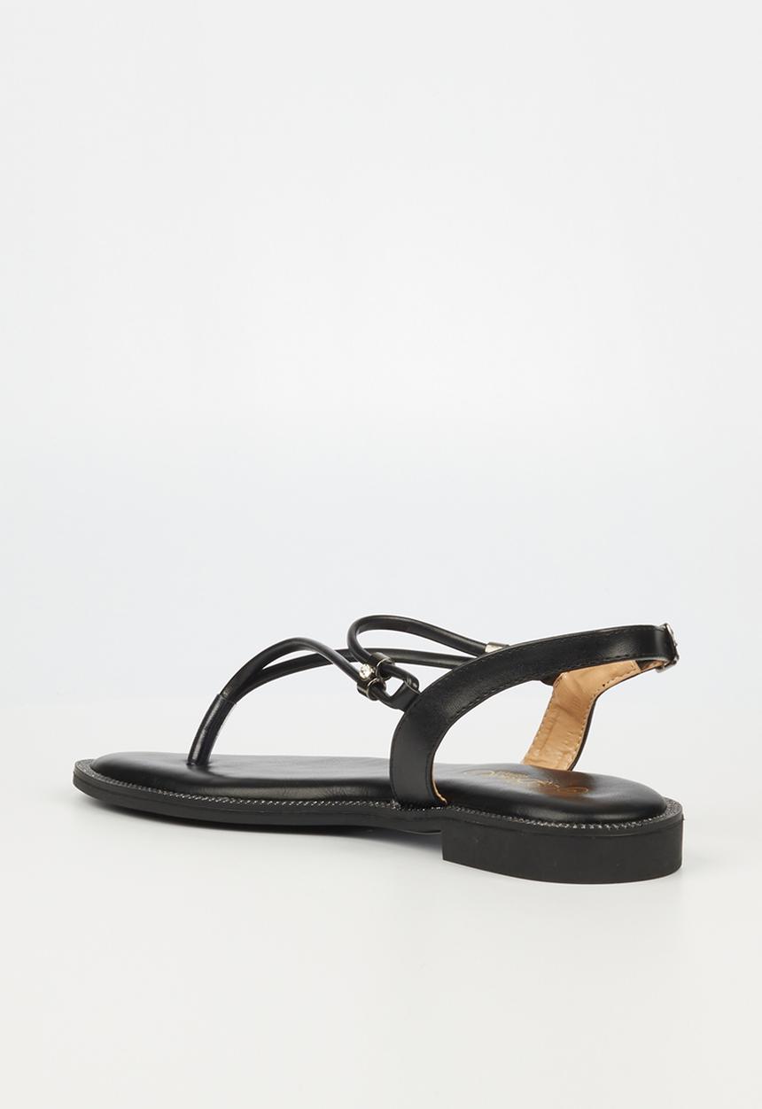 Miss Black - Murano7 sandal - black