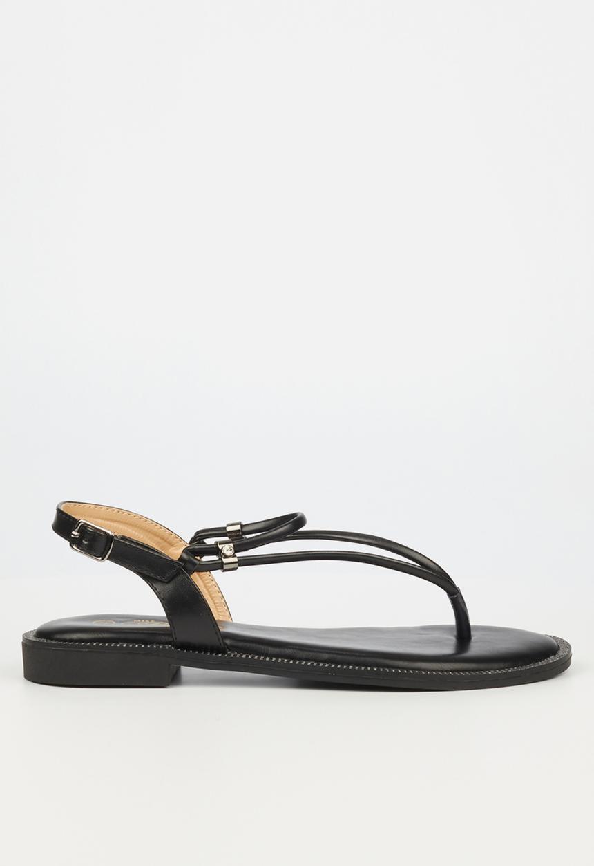 Miss Black - Murano7 sandal - black