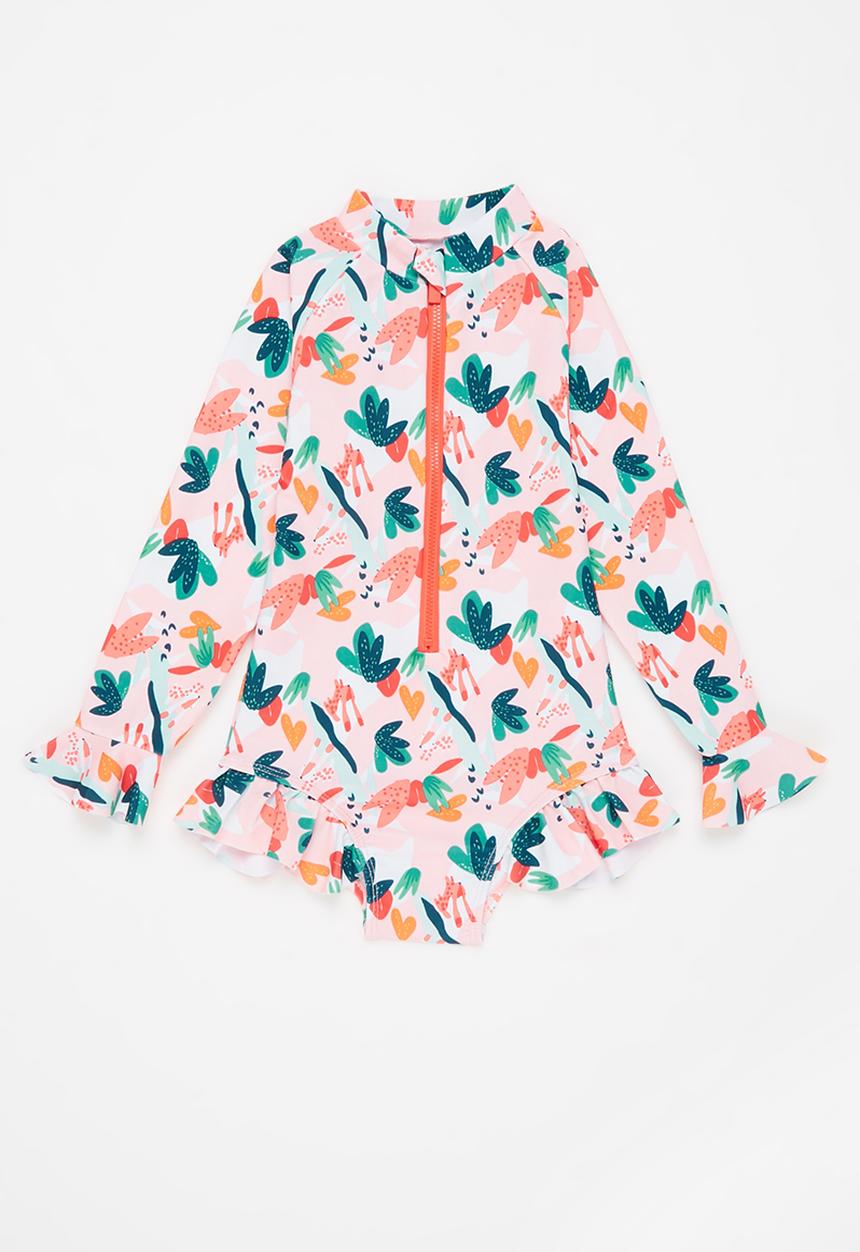 Pop Candy - Long sleeve swimsuit - multi