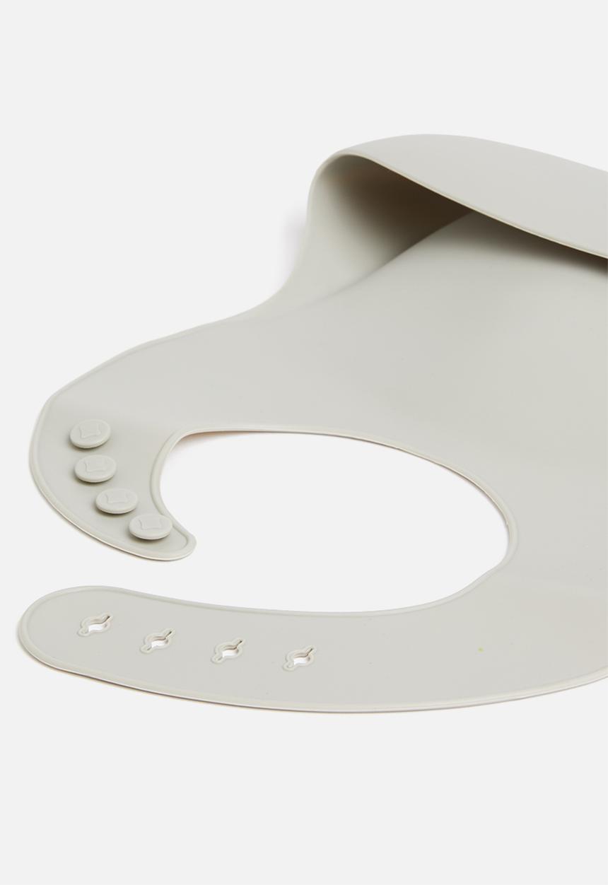 Pop Candy - Silicone bib - grey