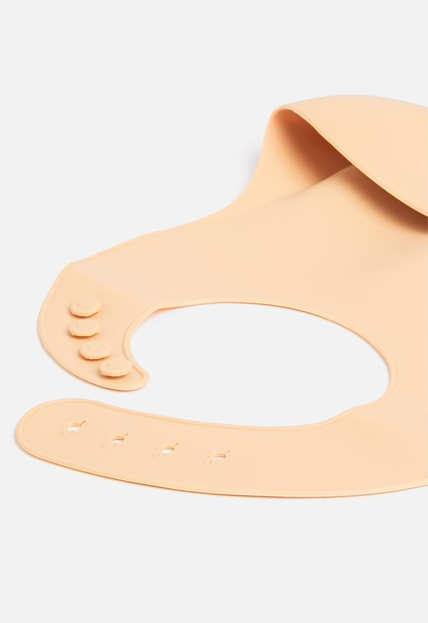 Pop Candy - Silicone bib - beige