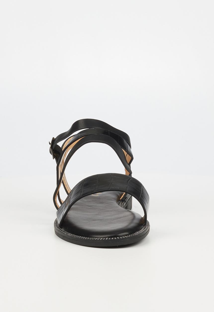 Miss Black - Murano3 sandal - black