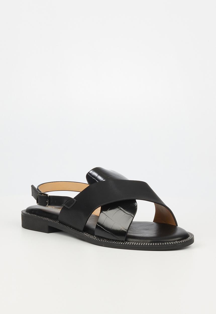 Miss Black - Murano2 sandal - black