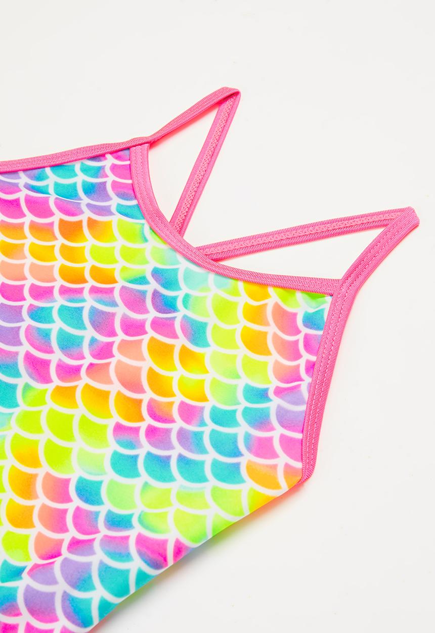 Pop Candy - Swimsuit with mesh detail - multi 