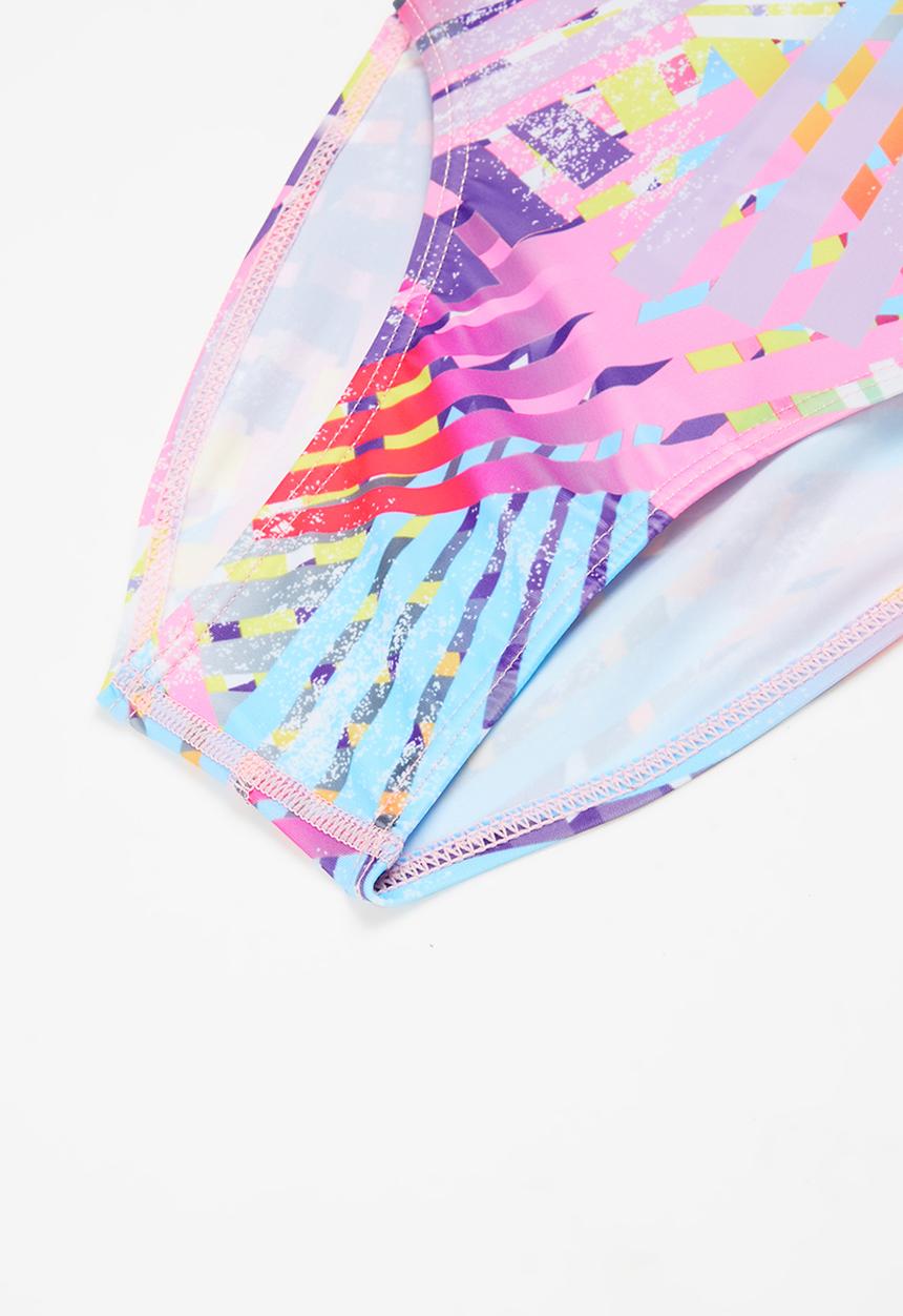 Pop Candy - Colour block one piece swimsuit - multi