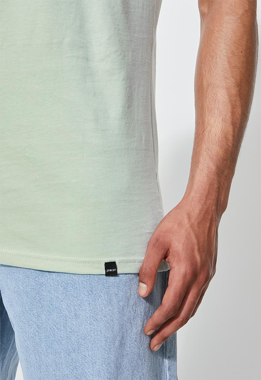 Superbalist - Nate organic crew tee - dusty green 