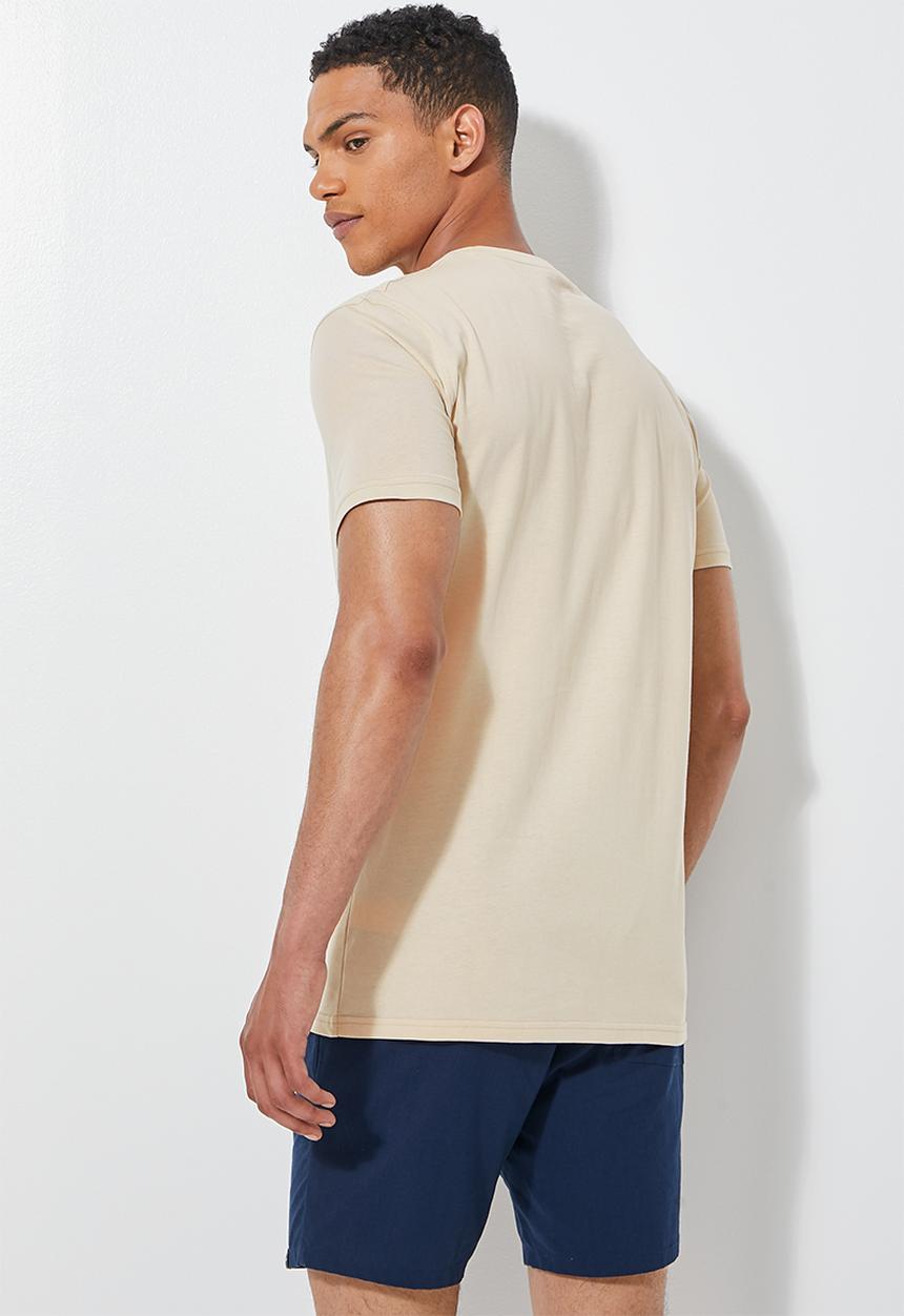 Superbalist - Nate organic crew tee - beige