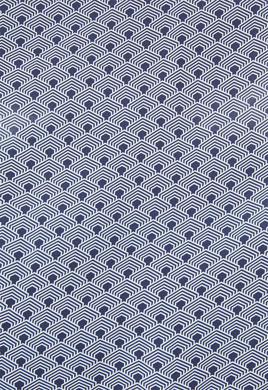 Superbalist - Regular fit pattern short sleeve shirt - navy