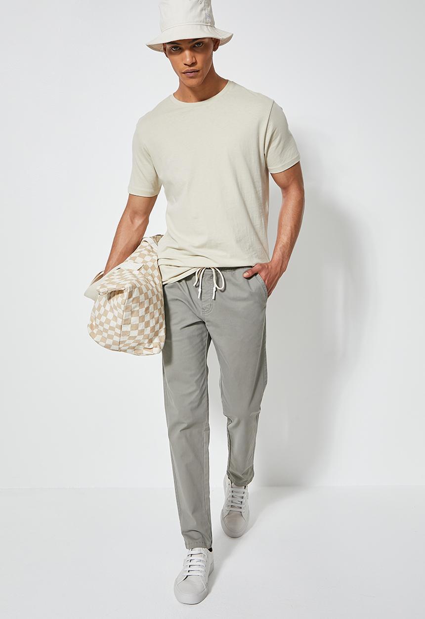 Superbalist - Deco slim pant - khaki green