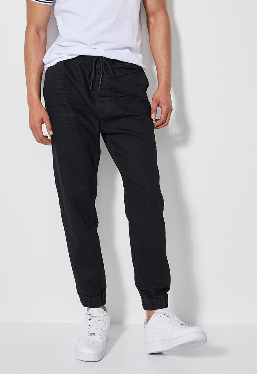 Superbalist - Blaze slim denim jogger - black