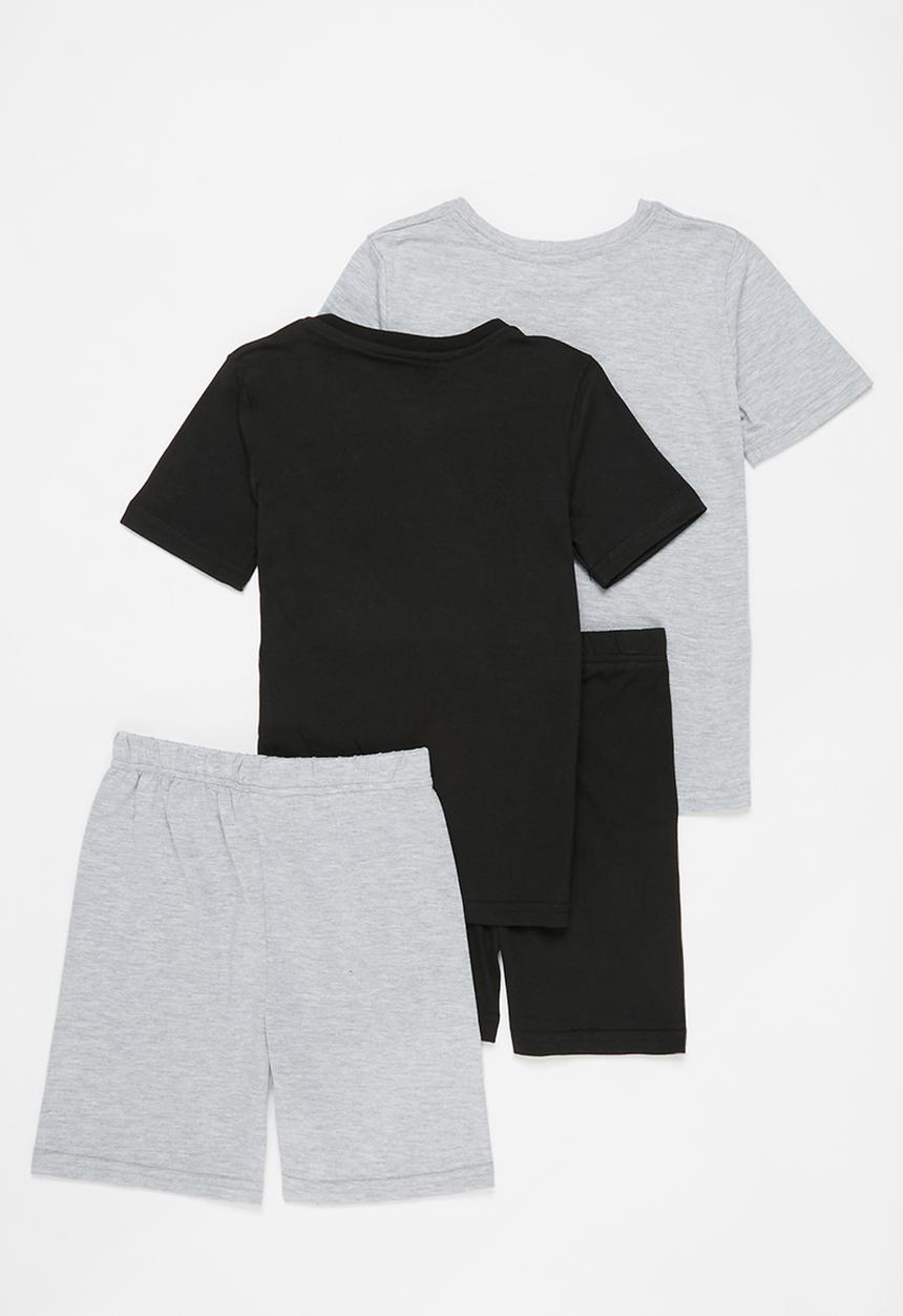 Pop Candy - Boys pj set - black & grey