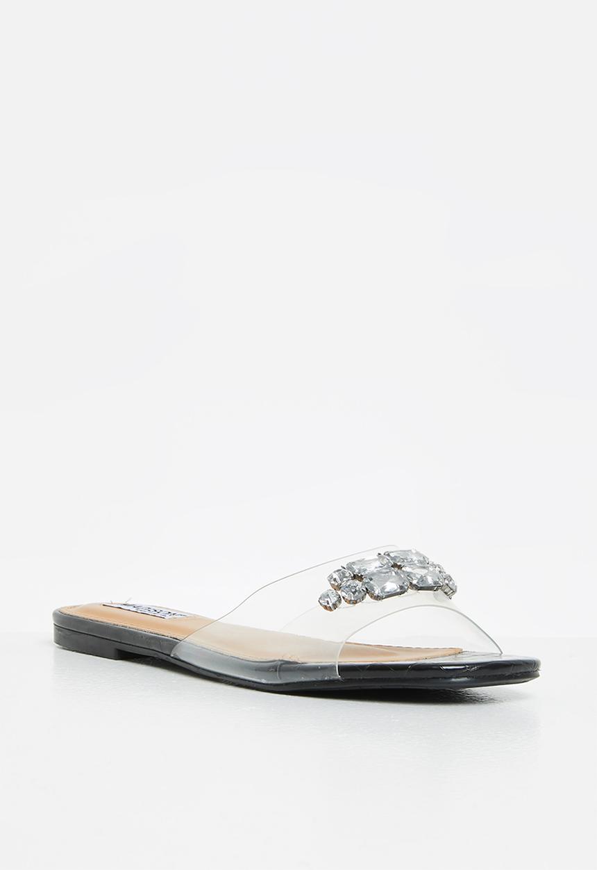 Madison® - Gail jewelled sandal - black