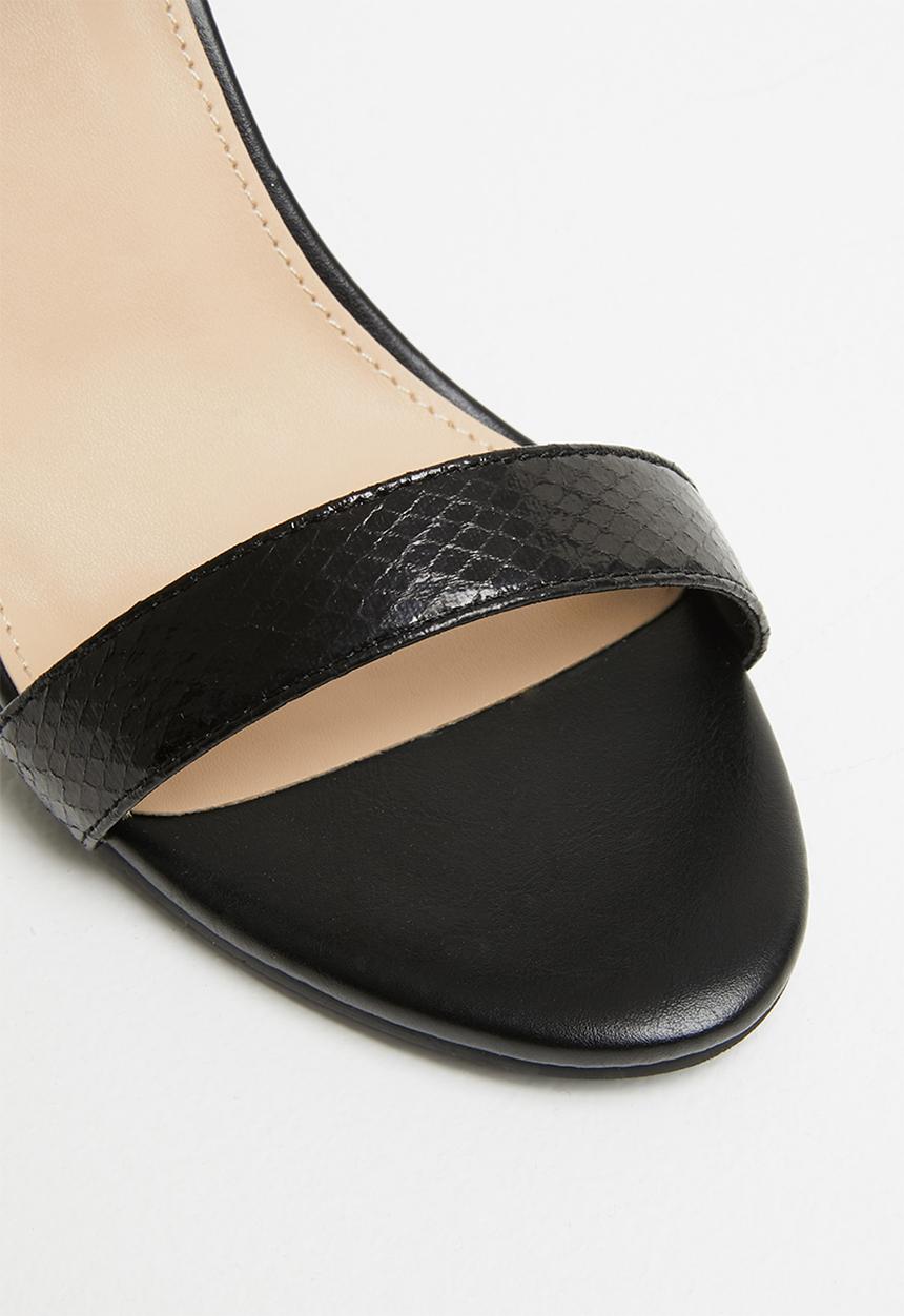 Madison® - Audrey woven block heel - black