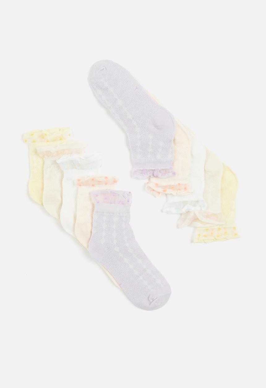 Pop Candy - Heart & polka dot socks - multi