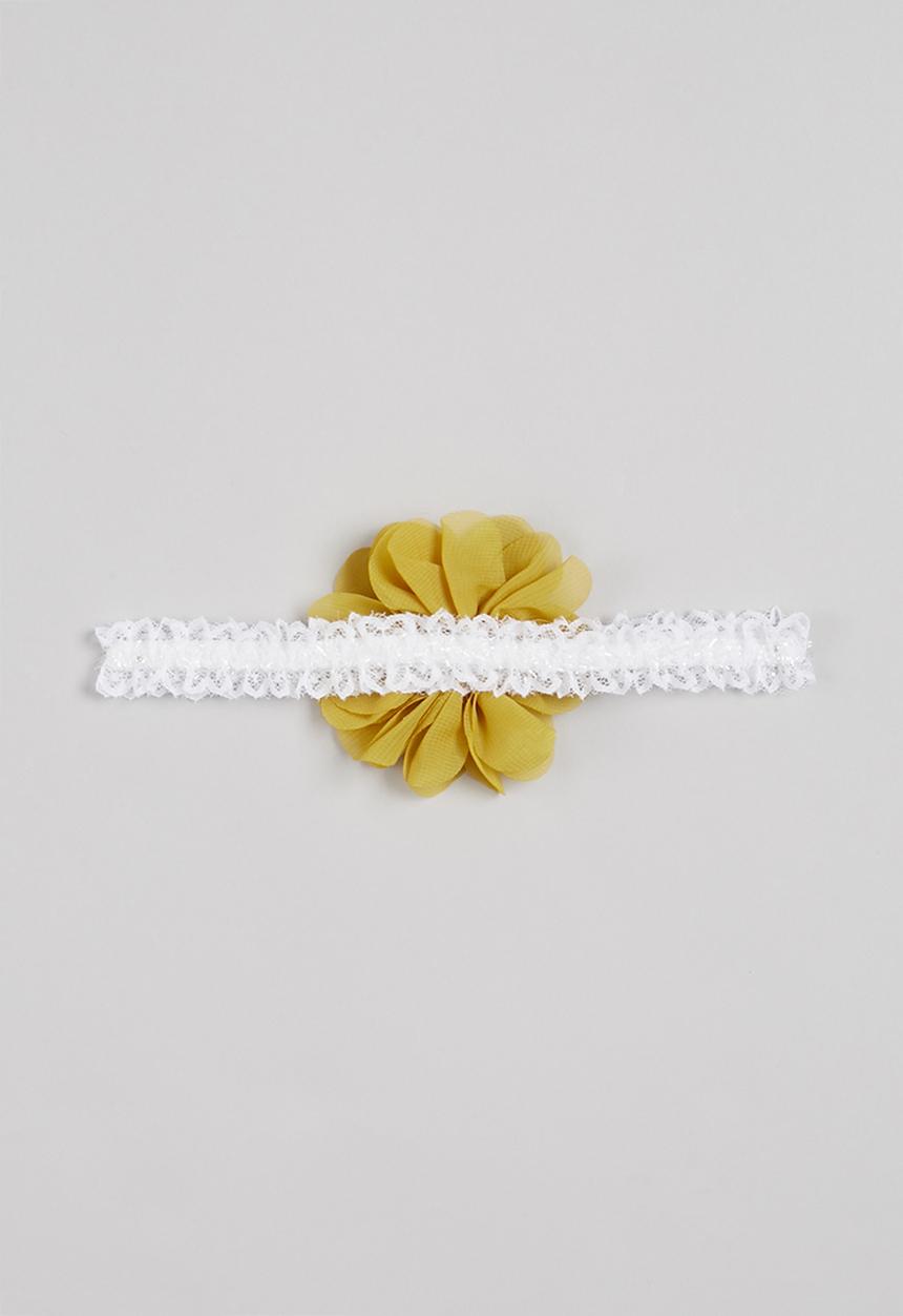 Pop Candy - Flower headband - yellow