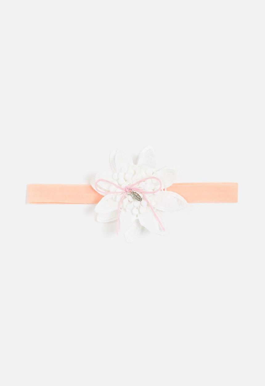 Pop Candy - Flower headband - pink & white