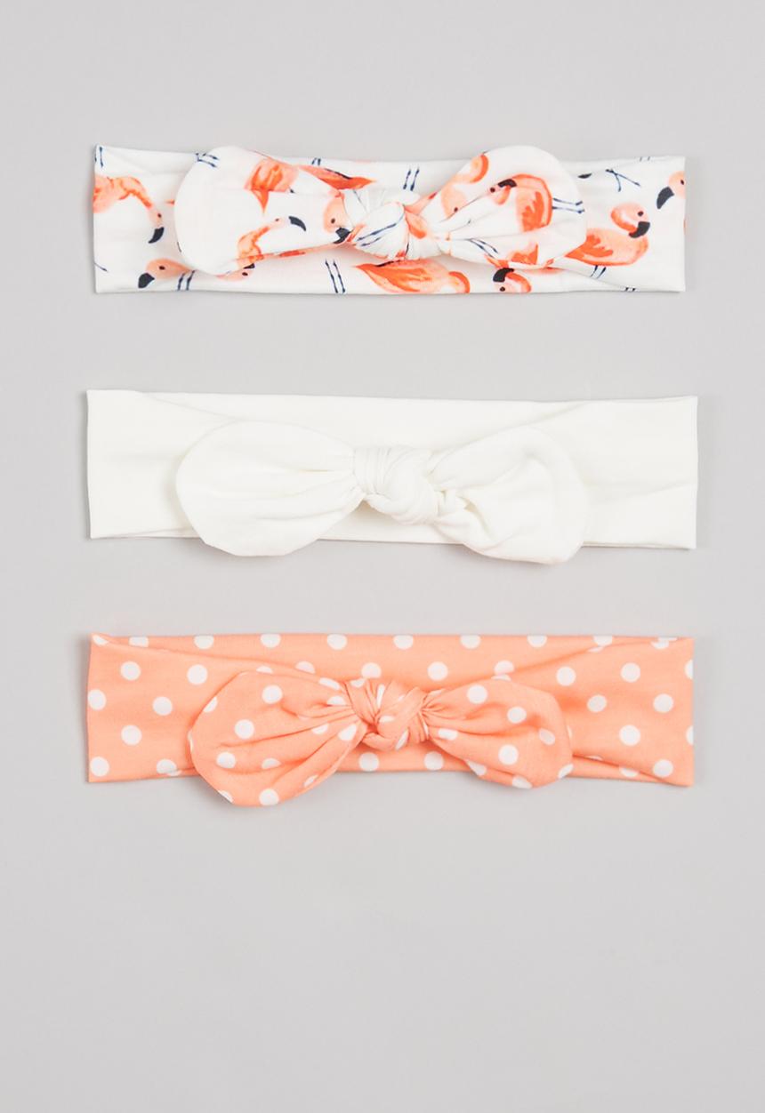Pop Candy - Baby girls 3 pack headbands - multi 