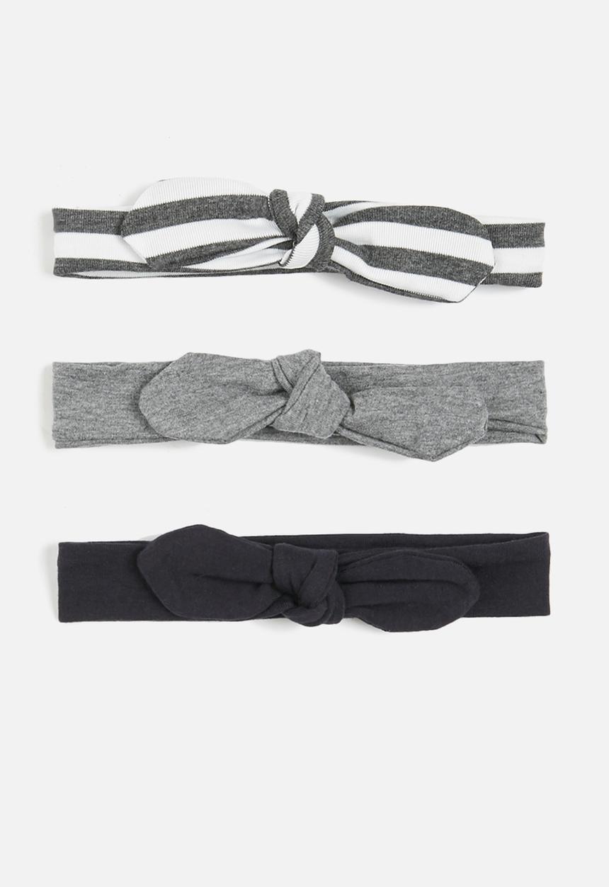 Pop Candy - Baby girls 3 pack headbands - multi 
