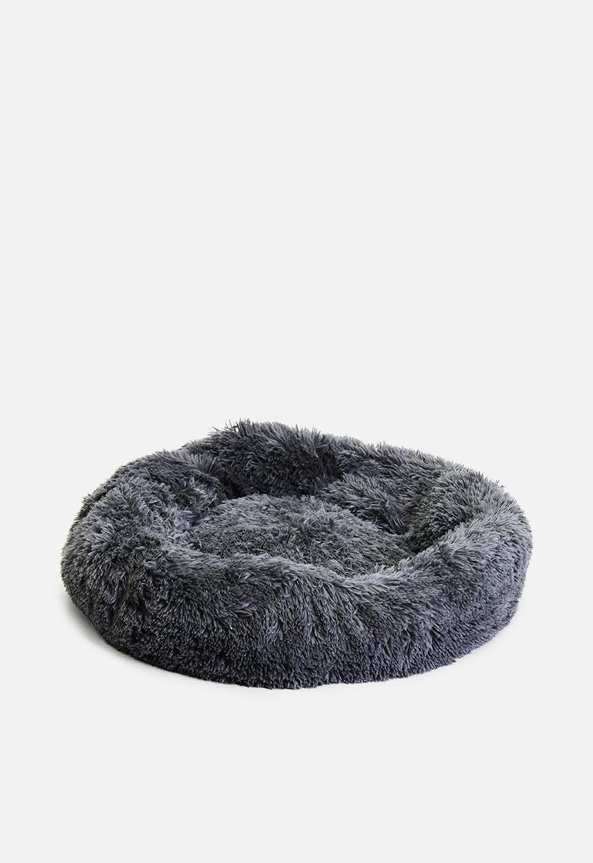 Fine Living - Plush pet bed - grey