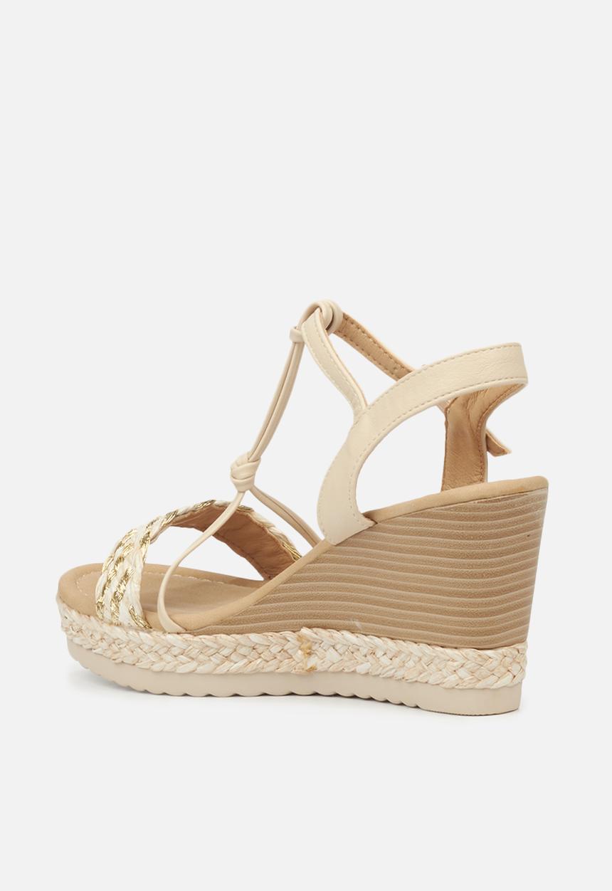 Butterfly Feet - Avery 1 wedge - beige