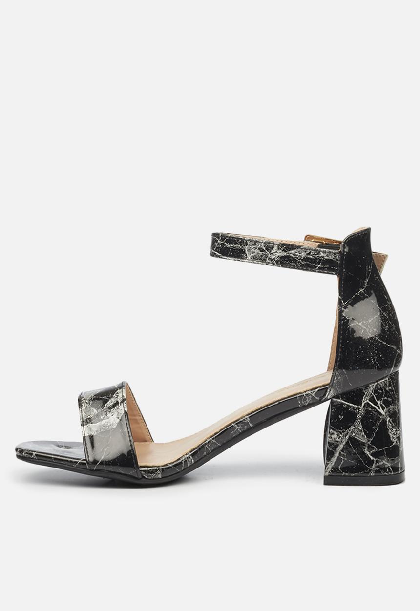 Butterfly Feet - Graphite 1 heel - black