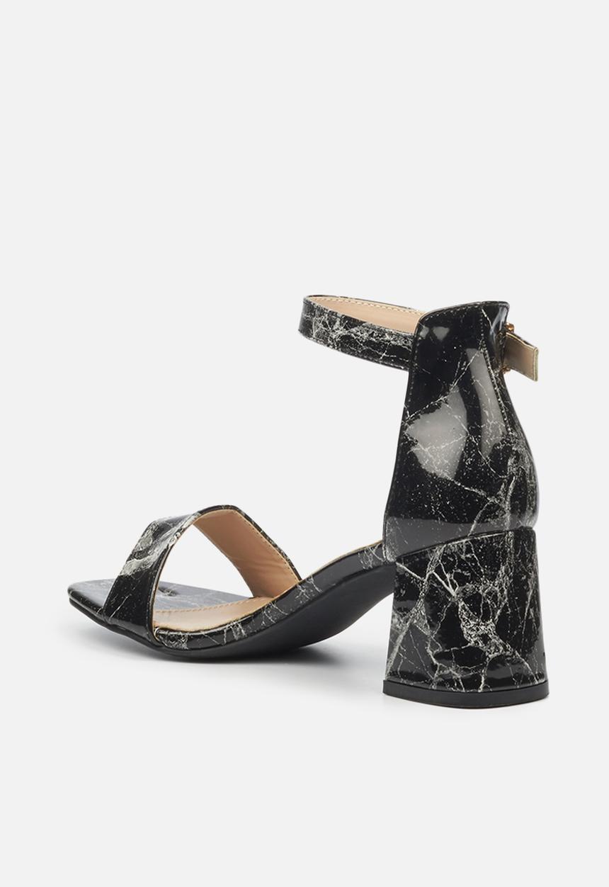 Butterfly Feet - Graphite 1 heel - black