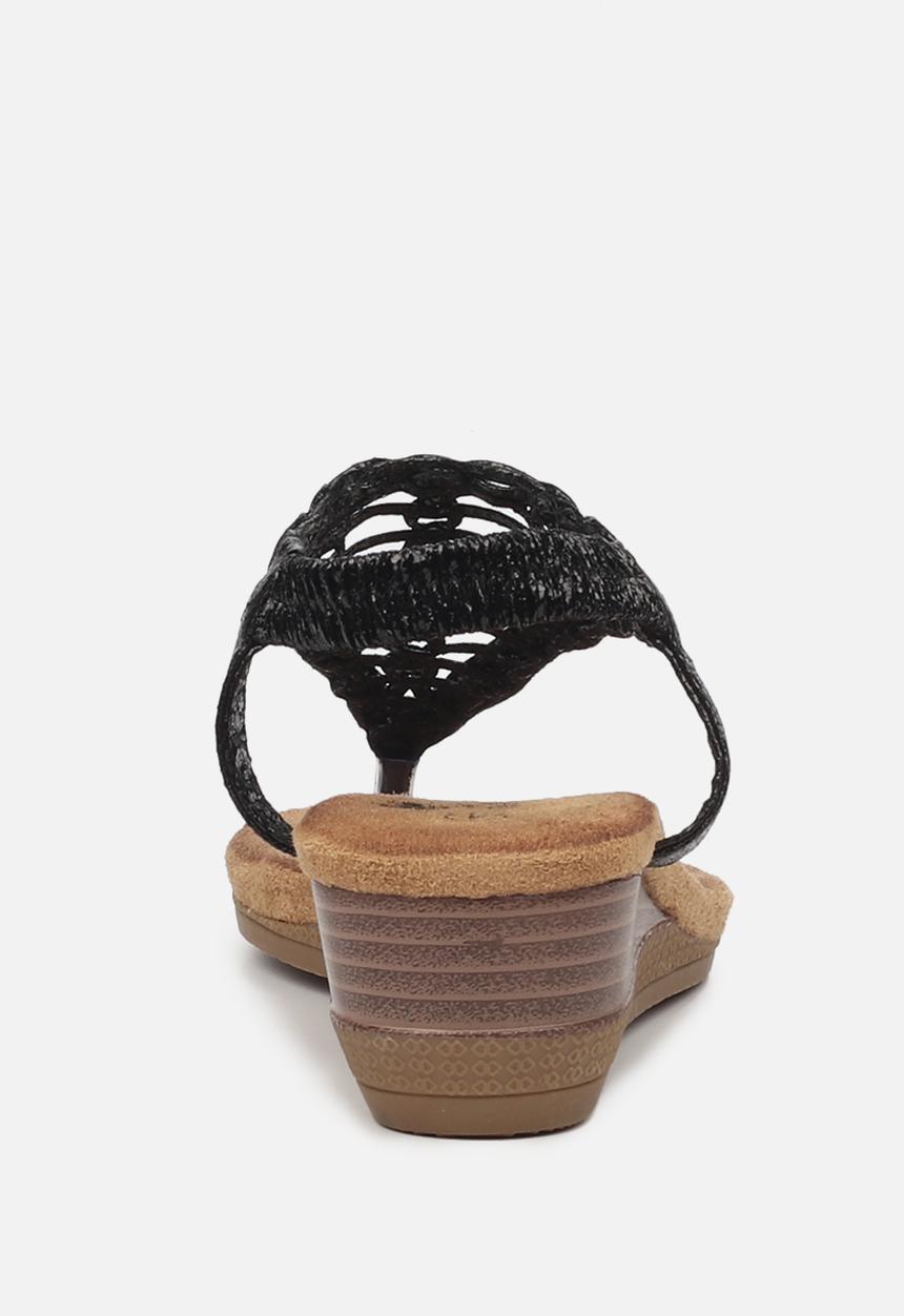 Butterfly Feet - Linah 3 wedge - black