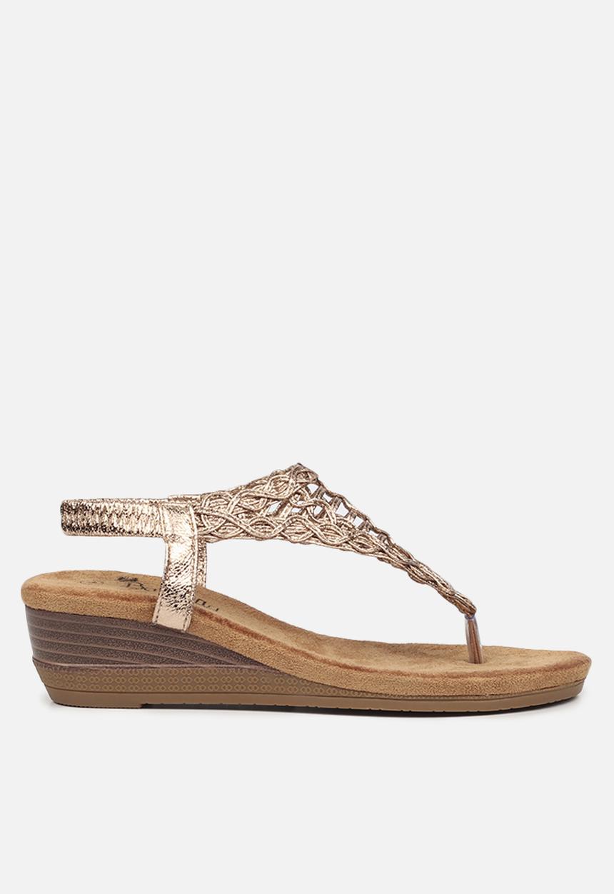 Butterfly Feet - Linah 3 wedge - rose gold