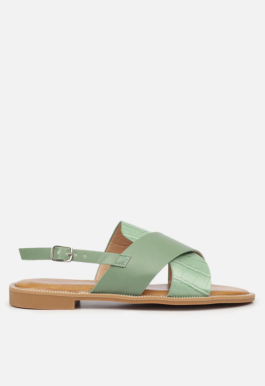 Miss Black - Murano2 sandal - green