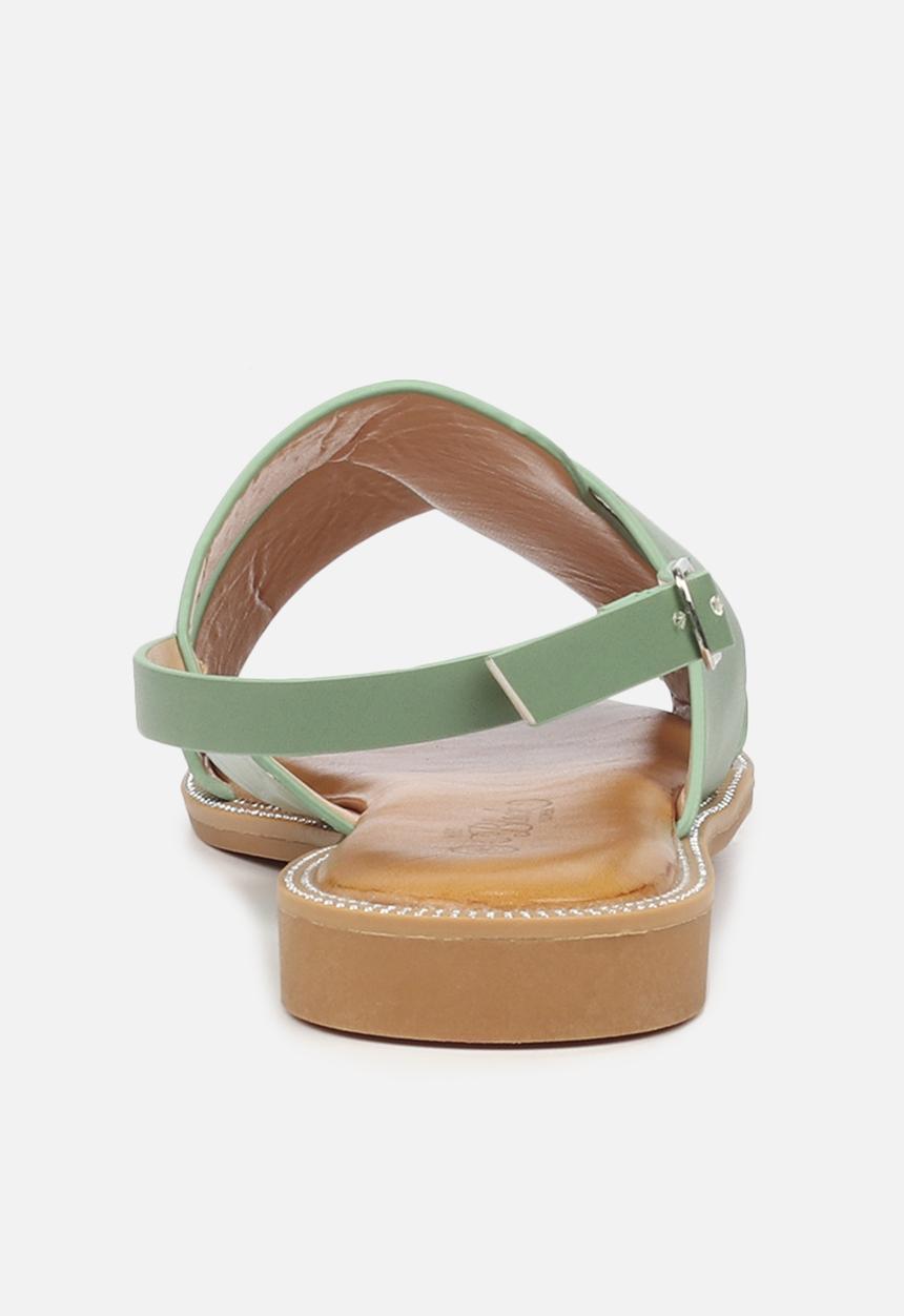 Miss Black - Murano2 sandal - green
