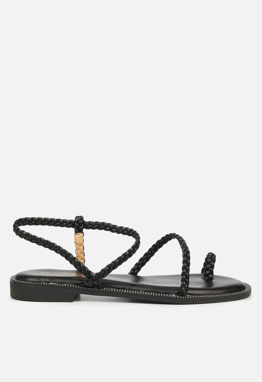Miss Black - Murano5 sandal - black