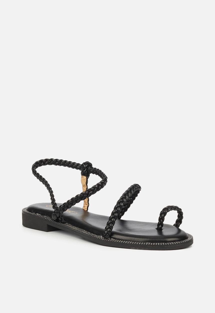 Miss Black - Murano5 sandal - black