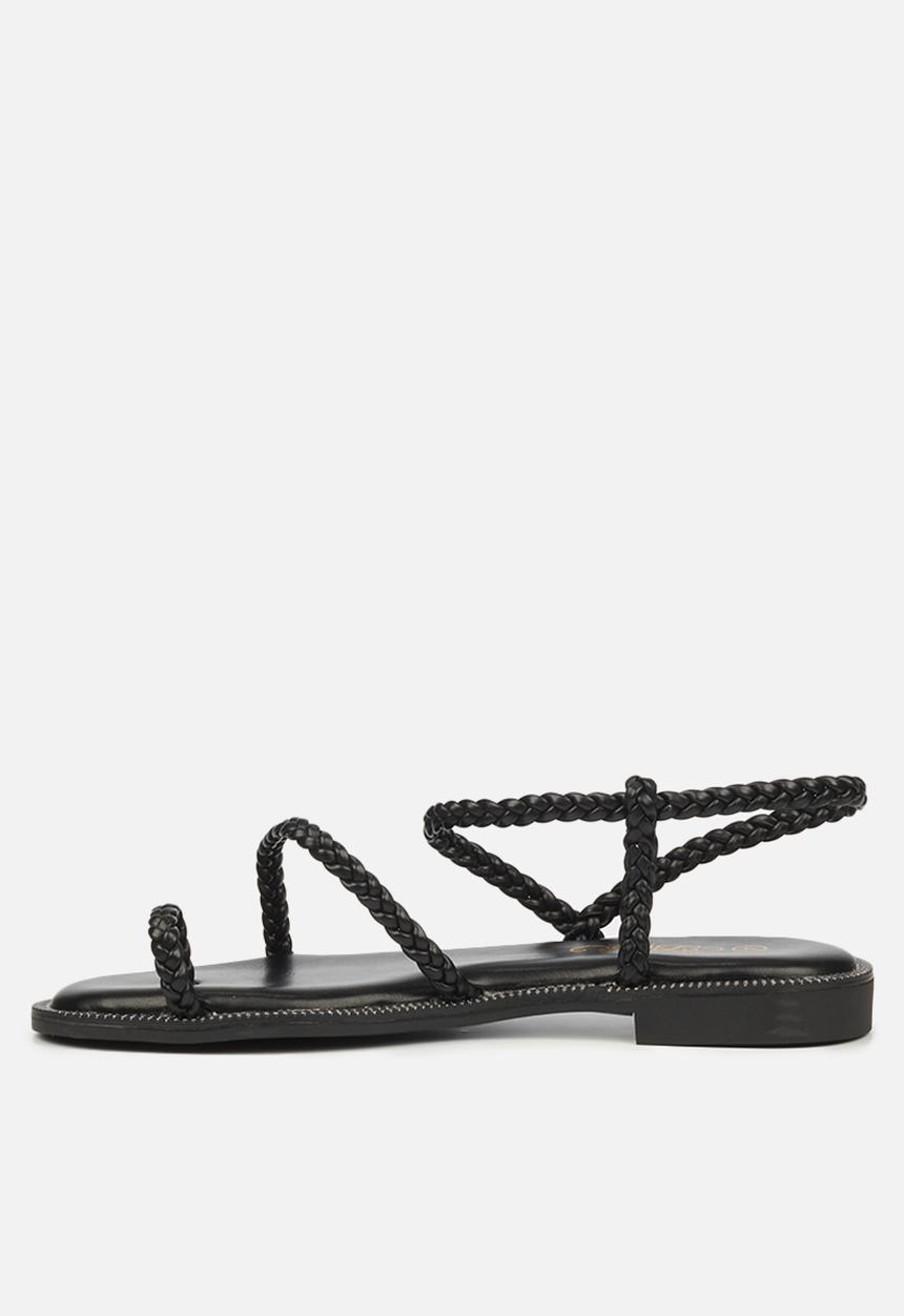 Miss Black - Murano5 sandal - black
