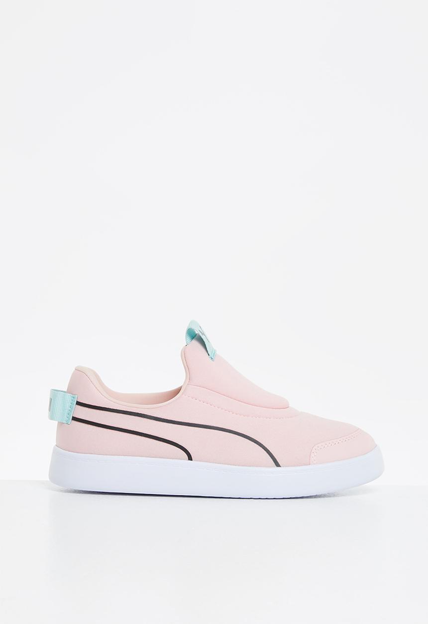 PUMA - Courtflex v2 slip on ps - light pink 
