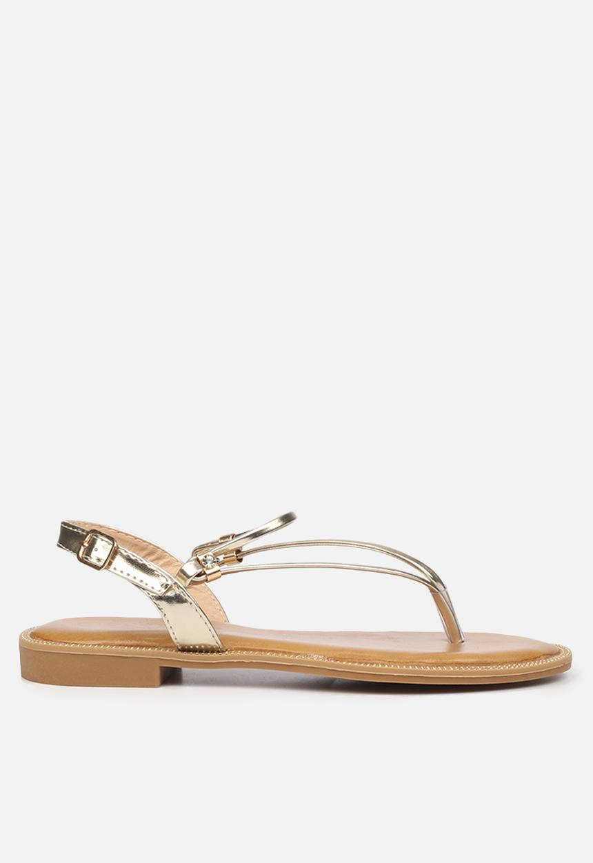 Miss Black - Murano7 sandal - gold