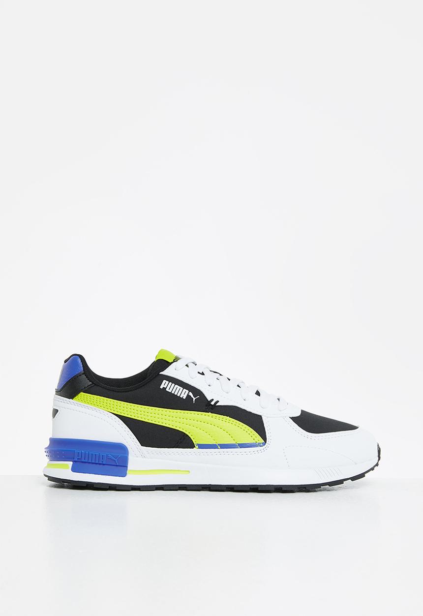 PUMA - Graviton tech jr - puma black-nrgy yellow